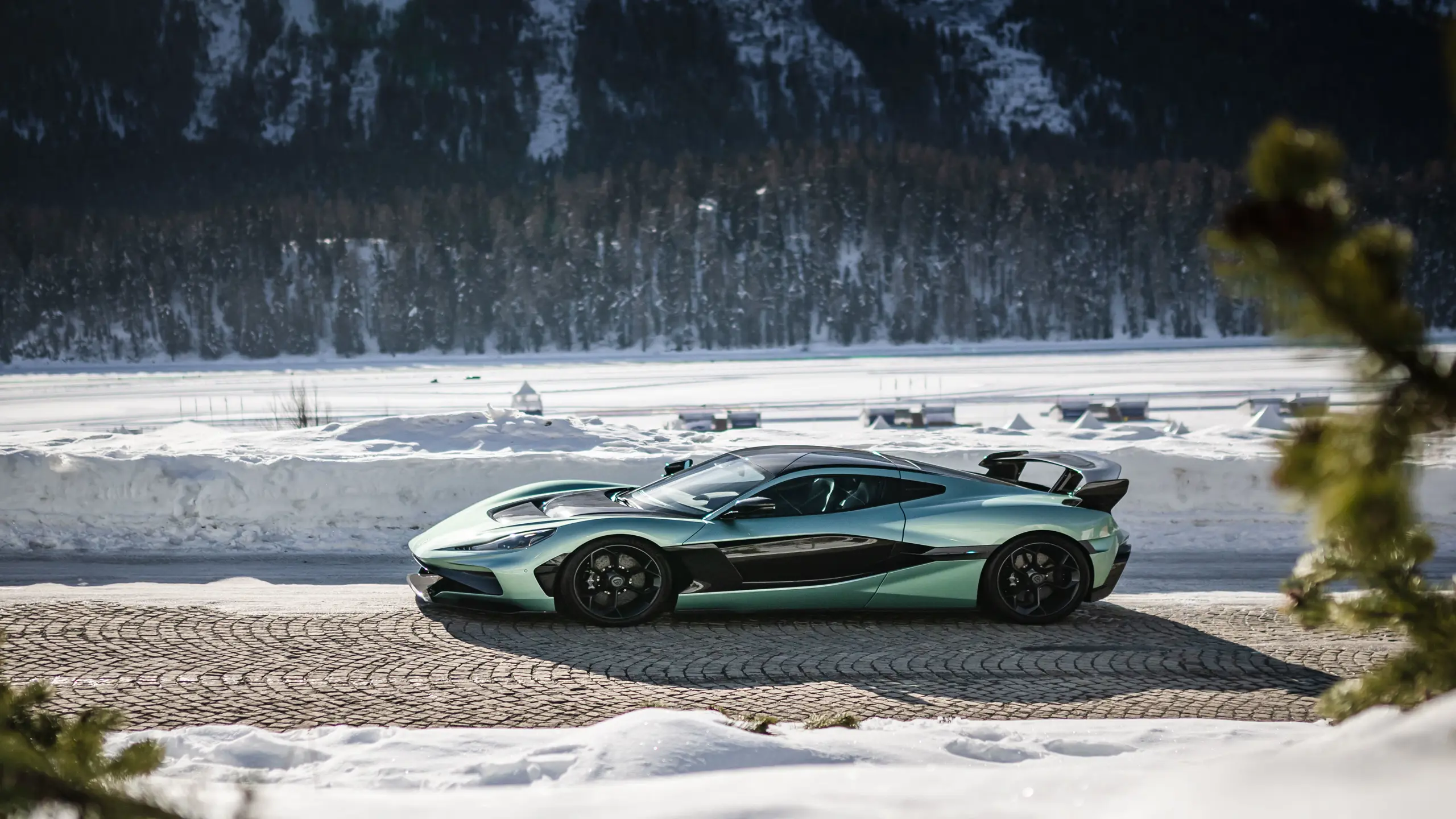 Rimac’s Nevera Trio Takes Centre Stage at The I.C.E. St. Moritz