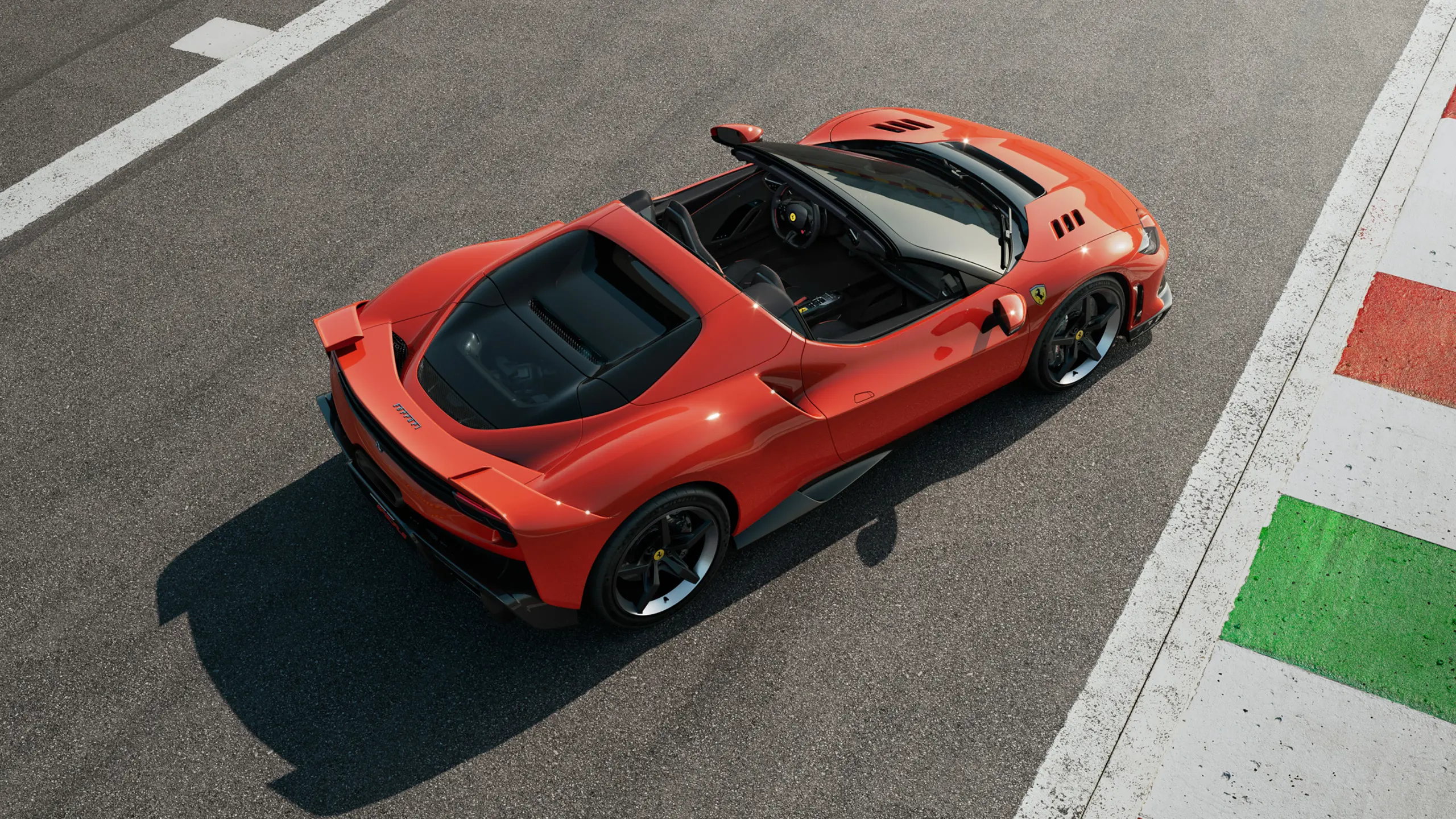 A new open-top sports car and already a collector's item: The Ferrari 296 Speciale A