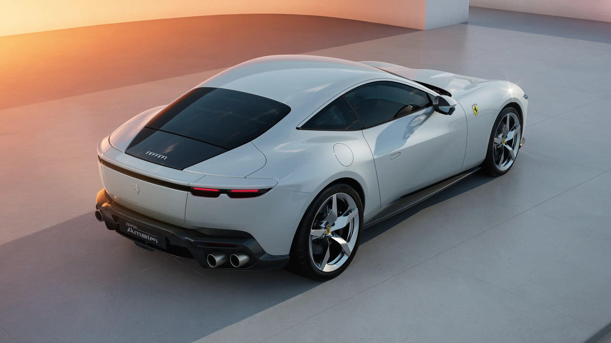 The new 2+ coupé for sporty drivers: The Ferrari Amalfi