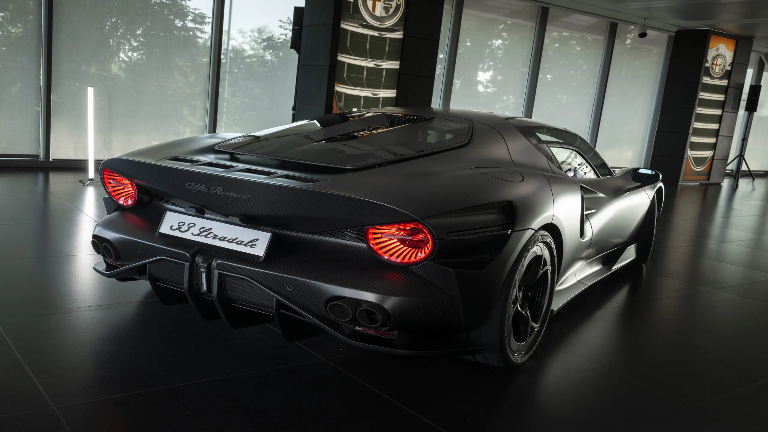 Alfa Romeo 33 Stradale « Perla Nera®»: a unique automotive masterpiece unveiled at the Alfa Romeo Museum