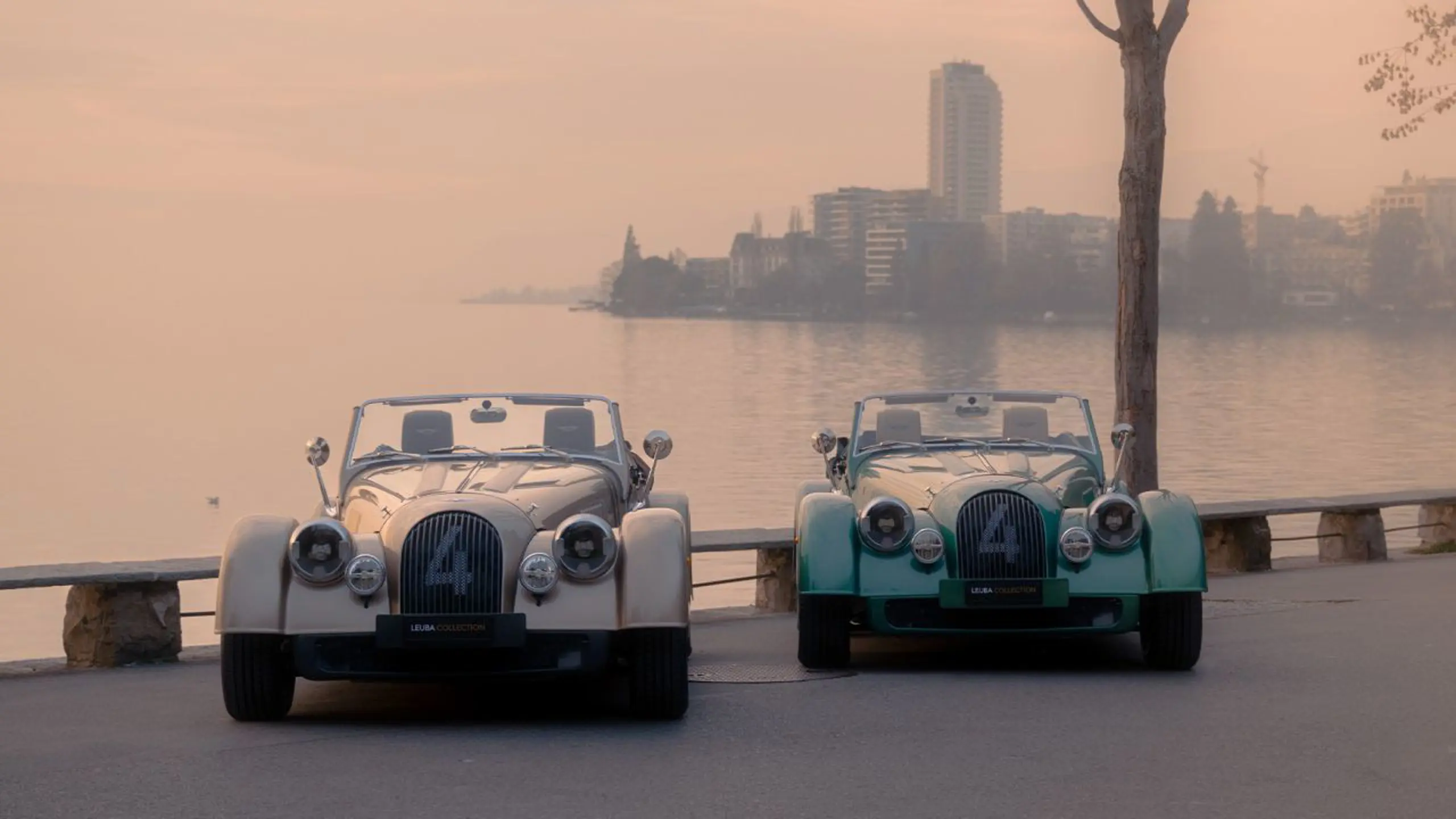 Der Morgan Plus Four trifft auf die Eleganz von Montreux